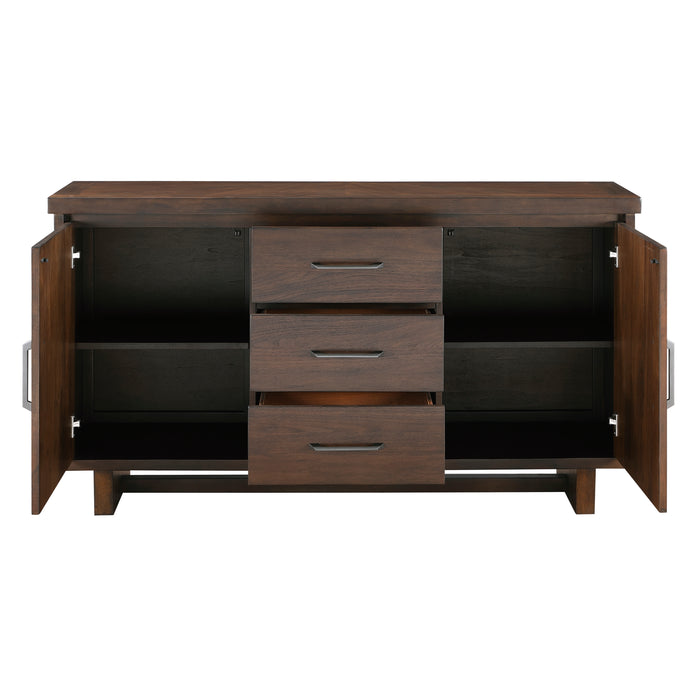 Franco Server in Brown/Walnut - 5414-40