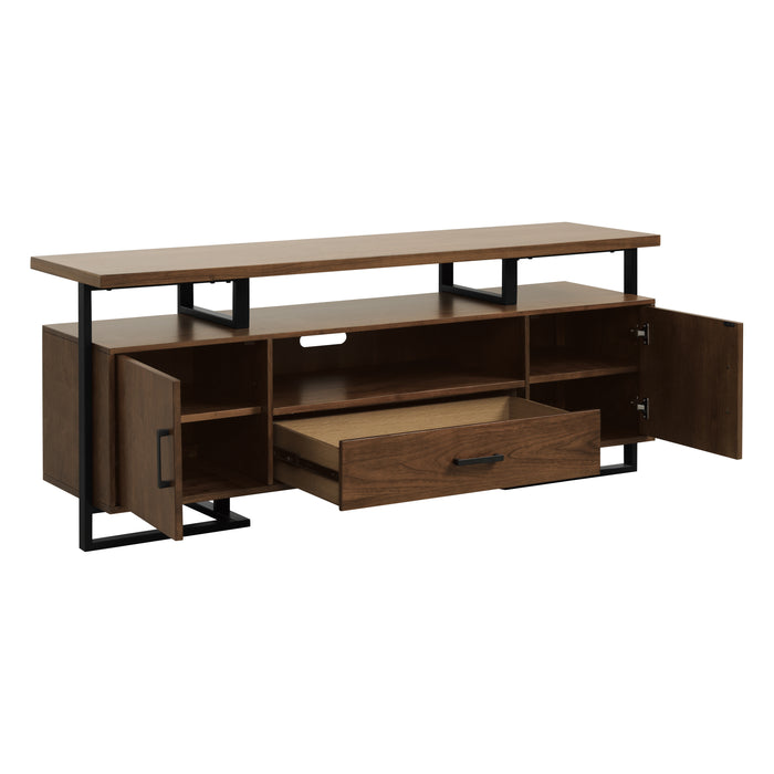 Sedley TV Stand in Black/Brown - 54150RF-68T