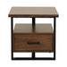 Sedley End Table in Black/Brown - 5415RF-04 image