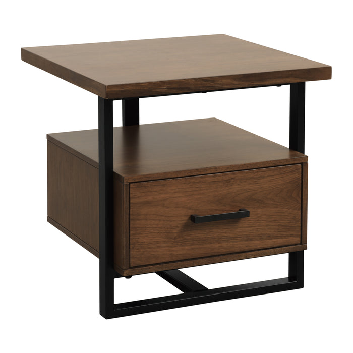 Sedley End Table in Black/Brown - 5415RF-04