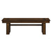 Sedley 58” Bench in Brown - 5415RF-13 image