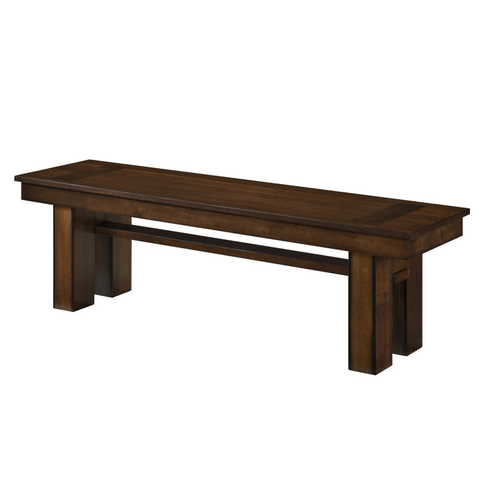 Sedley 58” Bench in Brown - 5415RF-13