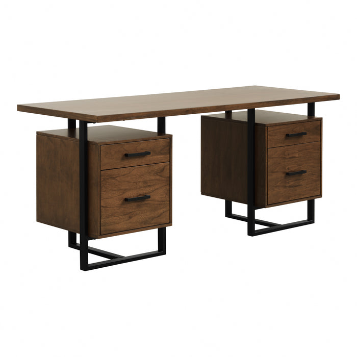 Sedley (3) Writing Desk in Black/Brown - 5415RF-15*