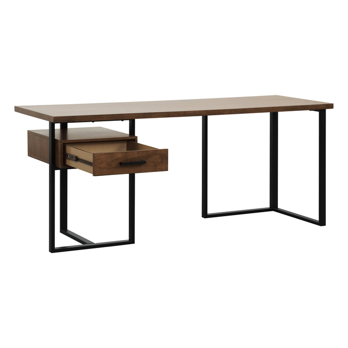 Sedley (2) Return Desk in Brown/Black - 5415RF-16*