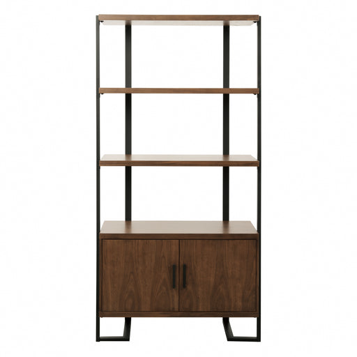 Sedley (2) Bookcase in Black/Brown - 5415RF-17* image