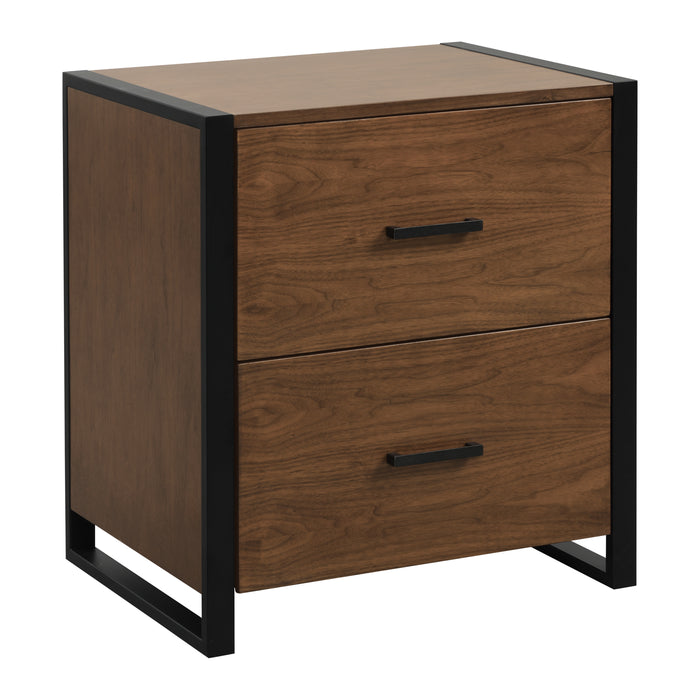 Sedley File Cabinet in Black/Brown - 5415RF-18