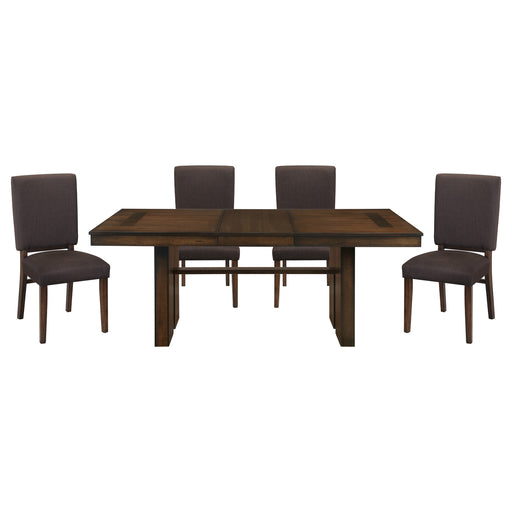 Sedley 5pc Set (TB+4S) in Brown - 5415RF-78*5 image