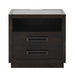 Larchmont Nightstand, LED Lighting in Gray/Transparent - 5424-4 image