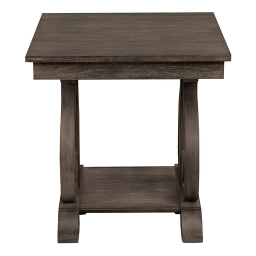 Toulon End Table in Brown/Dark Oak - 5438-04 image