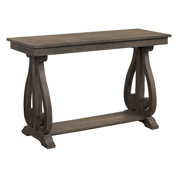 Toulon Sofa Table in Brown/Dark Oak - 5438-05