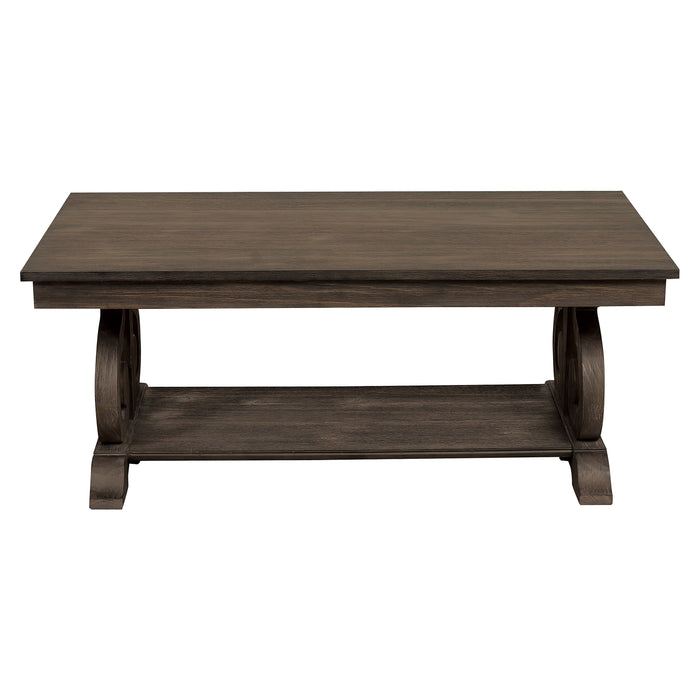 Toulon Cocktail Table in Brown/Dark Oak - 5438-30 image