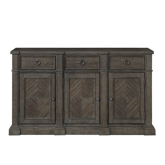 Sarasota Server with 3 Drawers and 3 Doors in Brown - 5441-40N image