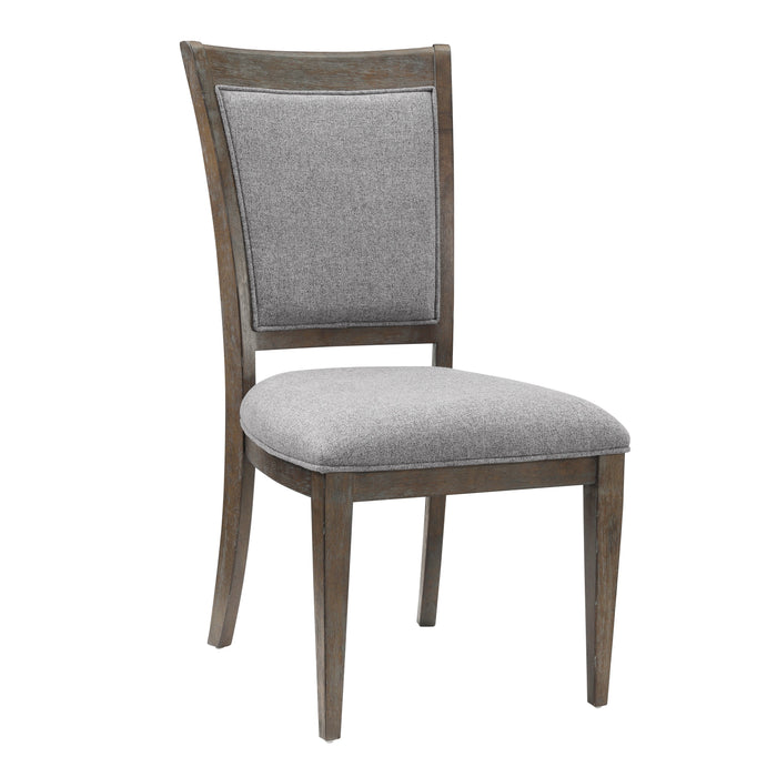 Sarasota Side Chair in Gray/Brown - 5441S