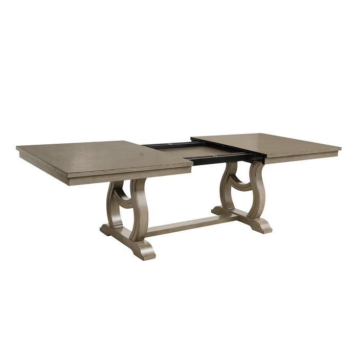 Vermillion Dining Table in Gray/Taupe/Beige - 5442-96*