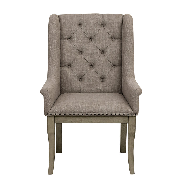 Vermillion Arm Chair in Gray/Taupe/Beige - 5442A image