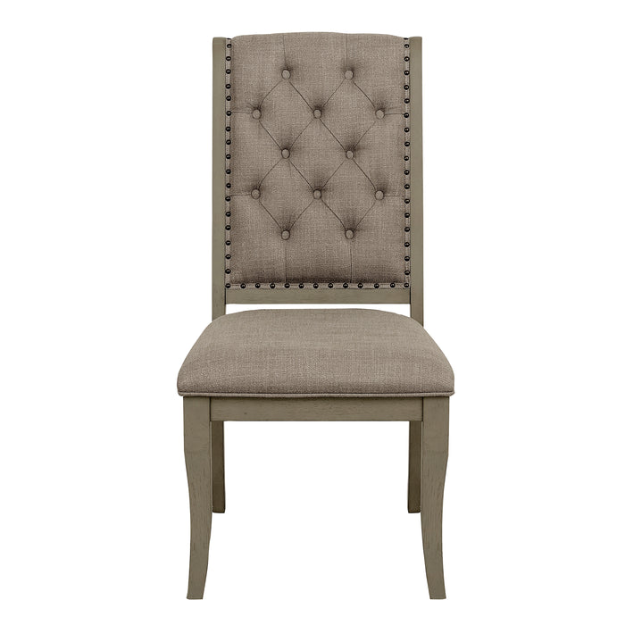 Vermillion Side Chair in Taupe/Gray/Beige - 5442S image