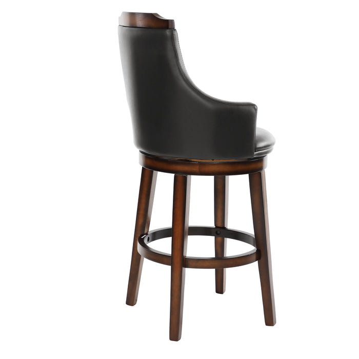 Bayshore Swivel Pub Height Chair in Oak/Brown - 5447-29S