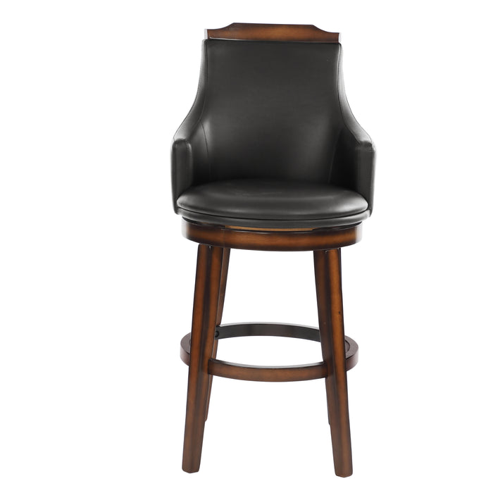 Bayshore Swivel Pub Height Chair in Oak/Brown - 5447-29S image