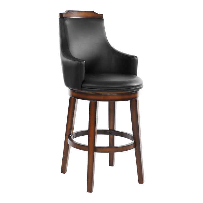 Bayshore Swivel Pub Height Chair in Oak/Brown - 5447-29S