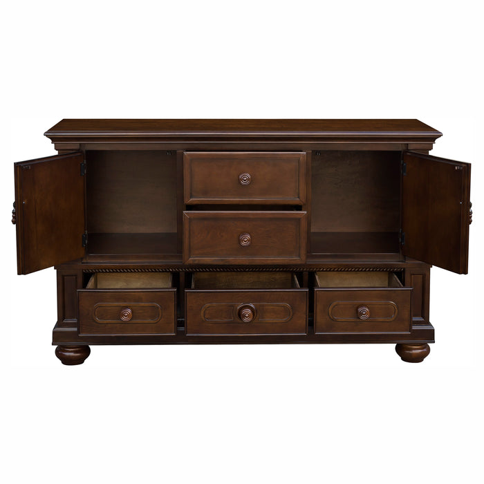 Lordsburg Buffet/Server in Brown/Cherry - 5473-55