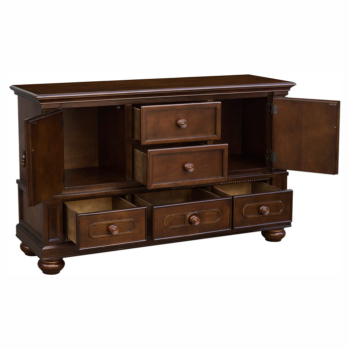 Lordsburg Buffet/Server in Brown/Cherry - 5473-55