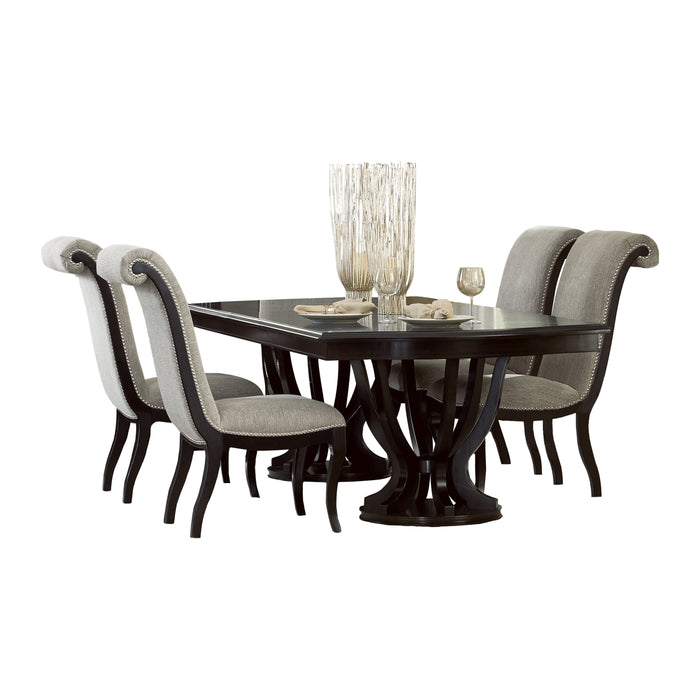 Savion 5pc Set (TB+4S) in Beige/Espresso - 5494-106*5 image