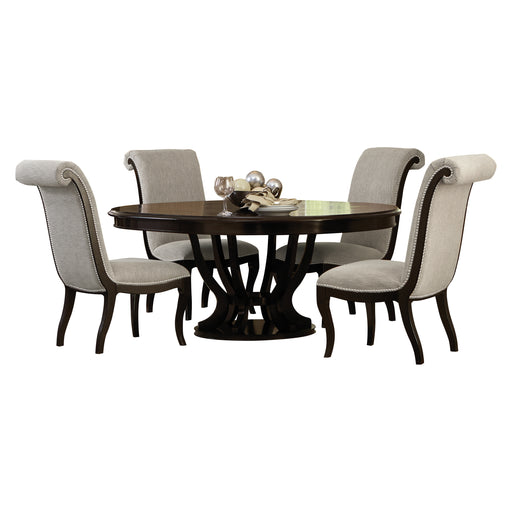 Savion 5pc Set (TB+4S) in Espresso/Beige - 5494-76*5 image