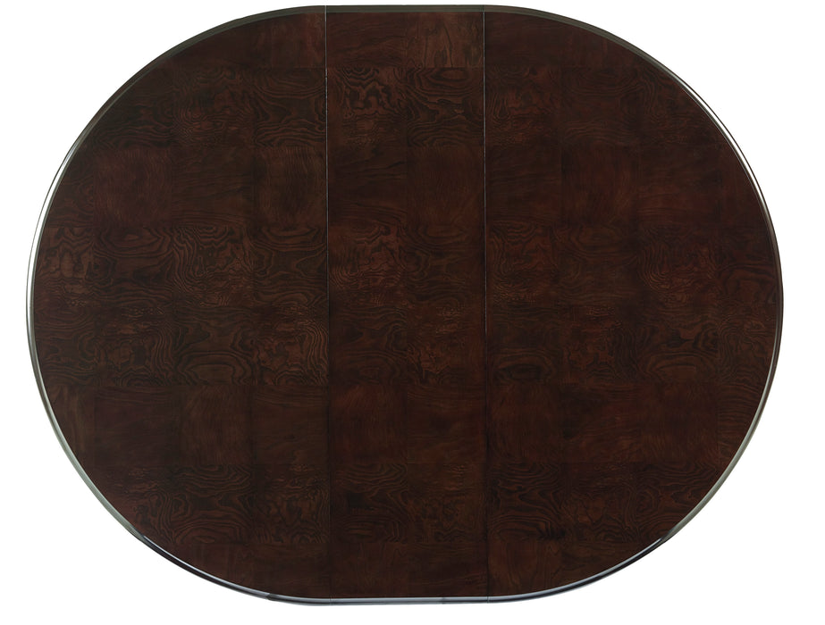 Savion Round/Oval Dining Table in Espresso - 5494-76*