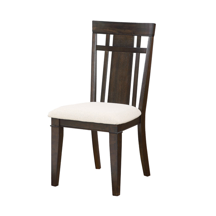 Makah Side Chair in Beige/Brown - 5496S