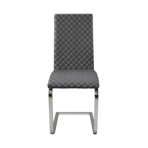 Yannis Side Chair in Gray/Metallic - 5503S image