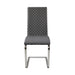 Yannis Side Chair in Gray/Metallic - 5503S image