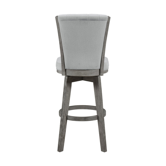 Corvallis Swivel Pub Height Chair in Gray - 5507-29GYS