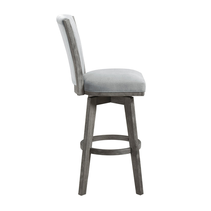 Corvallis Swivel Pub Height Chair in Gray - 5507-29GYS