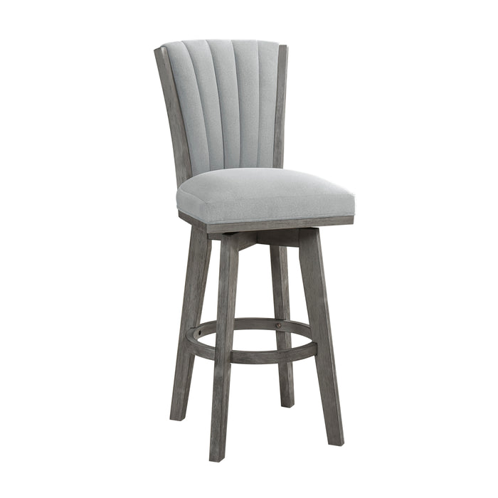 Corvallis Swivel Pub Height Chair in Gray - 5507-29GYS