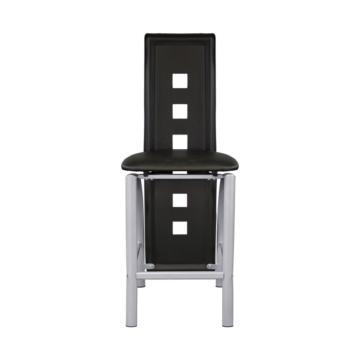 Sona Counter Height Chair in Gold/Silver/Champagne/Black - 5532-24 image