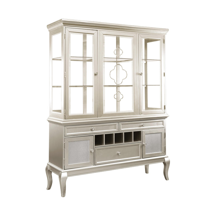 Crawford (2)Buffet & Hutch in Gold/Silver/Champagne/Transparent - 5546-50*