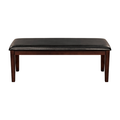 Mantello Bench in Brown/Cherry - 5547-13 image