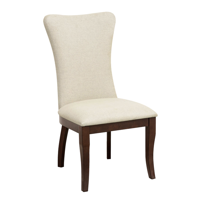 Oratorio Side Chair in Cherry/White - 5562S