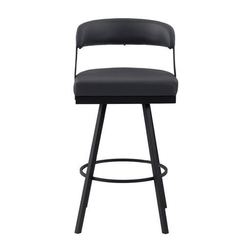 Crowley Swivel Pub Height Chair in Black - 5565-29BK image