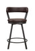 Appert Swivel Counter Height Chair, Brown in Gray/Brown - 5566-24BR image