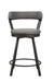 Appert Swivel Counter Height Chair, Gray in Gray - 5566-24GY image