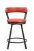 Appert Swivel Counter Height Chair, Red in Gray/Red - 5566-24RD image