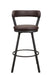 Appert Swivel Pub Height Chair, Brown in Gray/Brown - 5566-29BR image