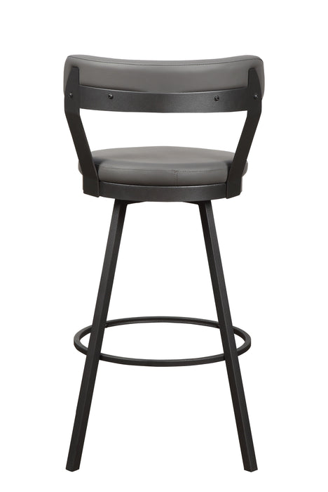 Appert Swivel Pub Height Chair, Gray in Gray - 5566-29GY