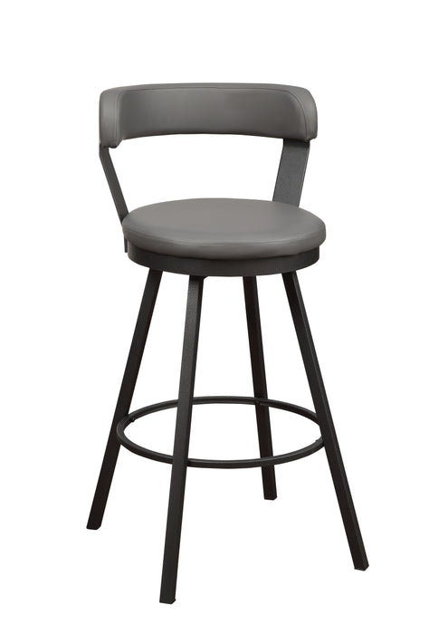 Appert Swivel Pub Height Chair, Gray in Gray - 5566-29GY