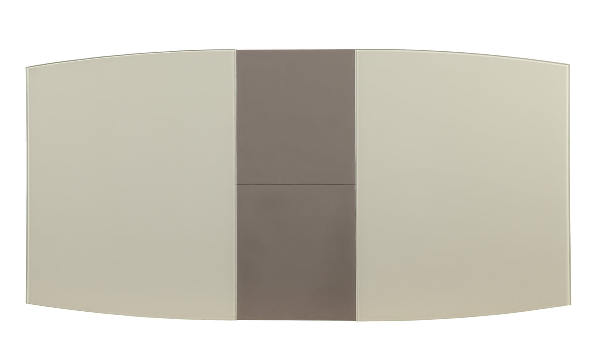 Glissand Dining Table in White/Taupe/Gold/Silver/Champagne - 5599-71*