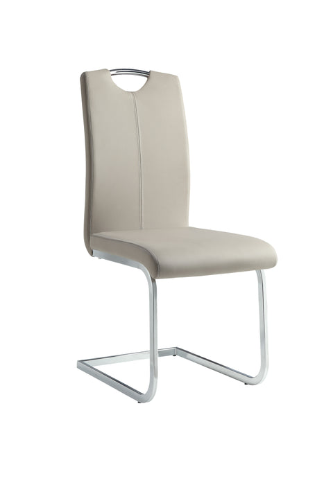 Glissand Side Chair in Gold/Silver/Champagne/Taupe - 5599S