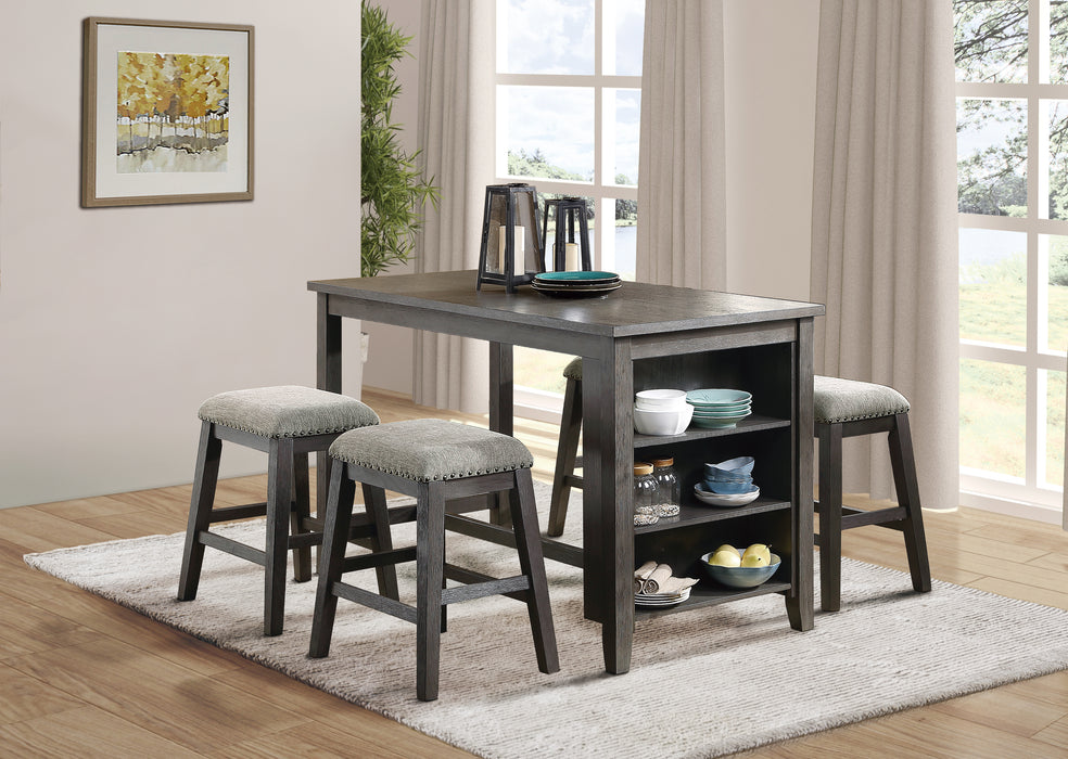 Timbre Counter Height Table in Gray - 5603-36