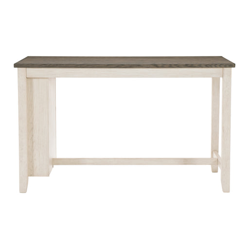 Timbre Counter Height Table in White/Brown - 5603WW-36 image