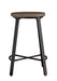 Chevre Counter Height Stool in Brown/Gray/Metal - 5607-24 image